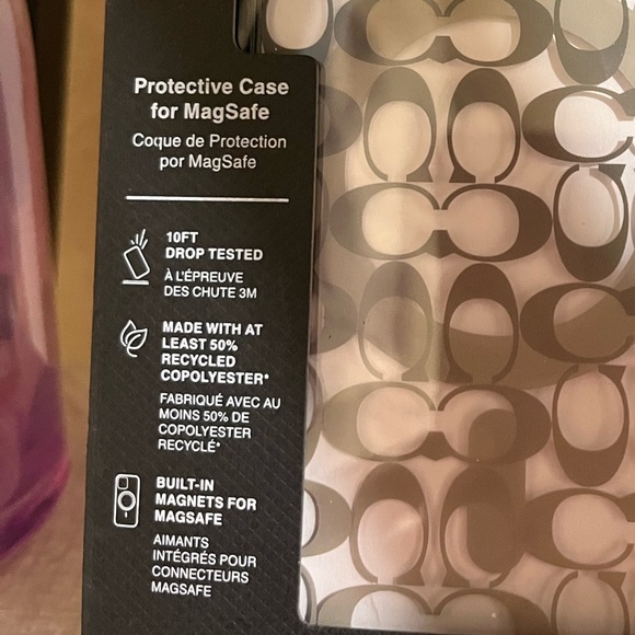 Coach Protective Case for IPhone 15 PRO NIB - Picture 3 of 5